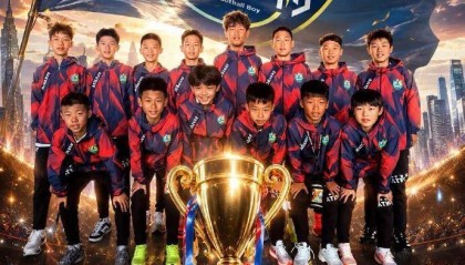 开云体育登录-6场比赛全胜，攻入20球仅失1球，中国足球小将意大利夺冠